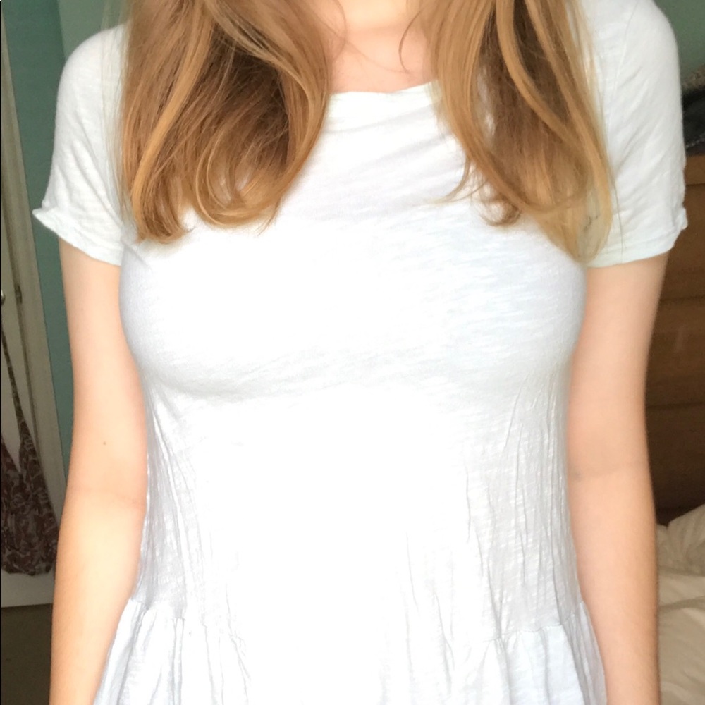 Soft Mint/Sea Foam Peplum Top